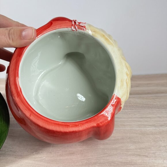 Home Essentials Christmas Gnome Cookie Jar Ceramic Holiday Decor - Picture 5 of 11